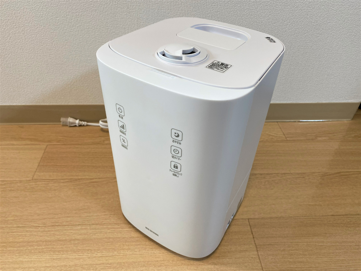 アイリスオーヤマ ハイブリッド加湿器 IRIS UHK-500-W WHITE - 空調